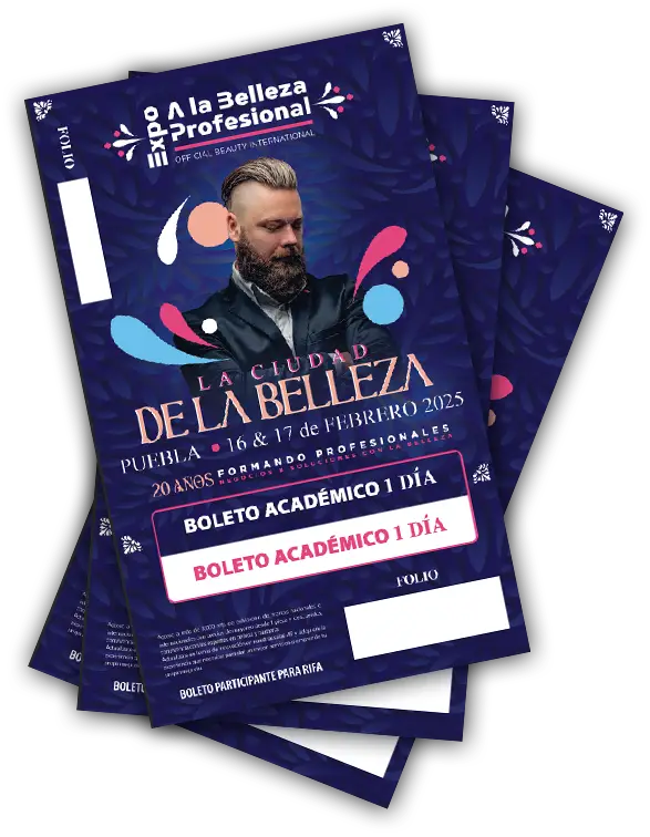 Boletos para Expo a la Belleza Profesional